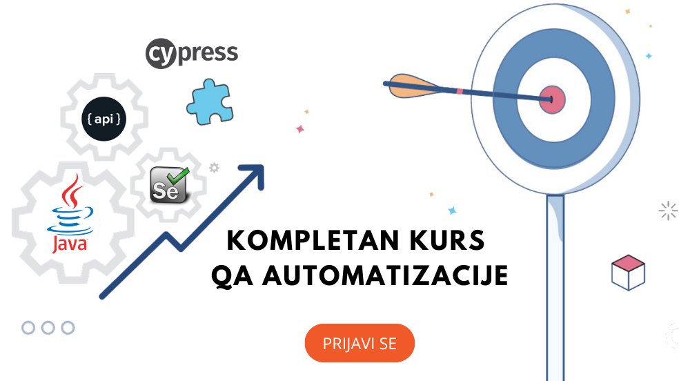 Kompletan kurs QA Automatizacije – Java, Selenium, Cucumber, Cypress,API